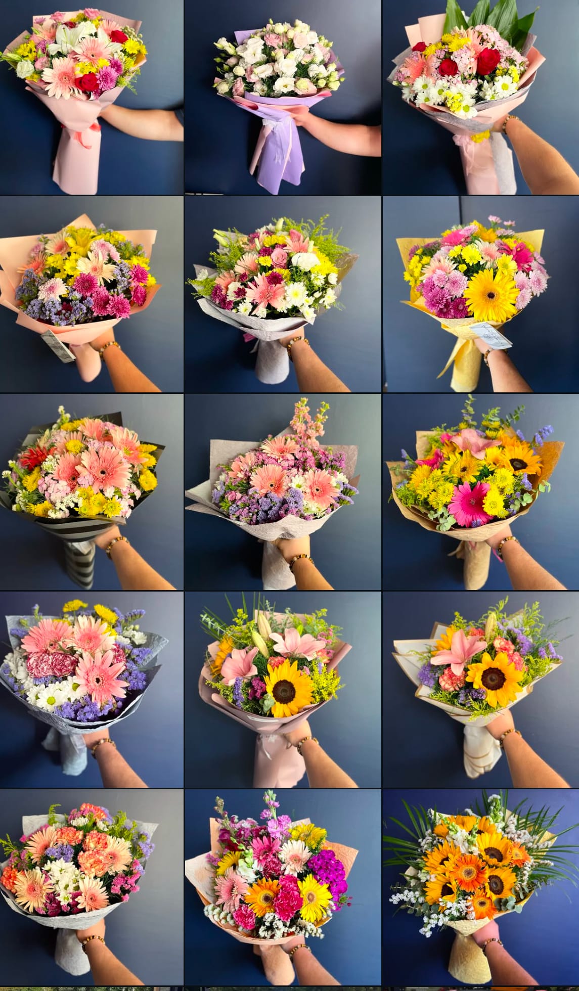 Canlı Çiçek Buketleri